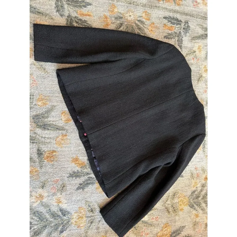 J. Crew- Lady jacket in maritime tweed Blazer 12